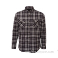 Custom Loose Printed Checked Casual Flannel Overshirts